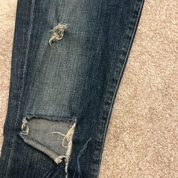 Agolde Distressed Ripped Jeans - Picture 2 of 6
